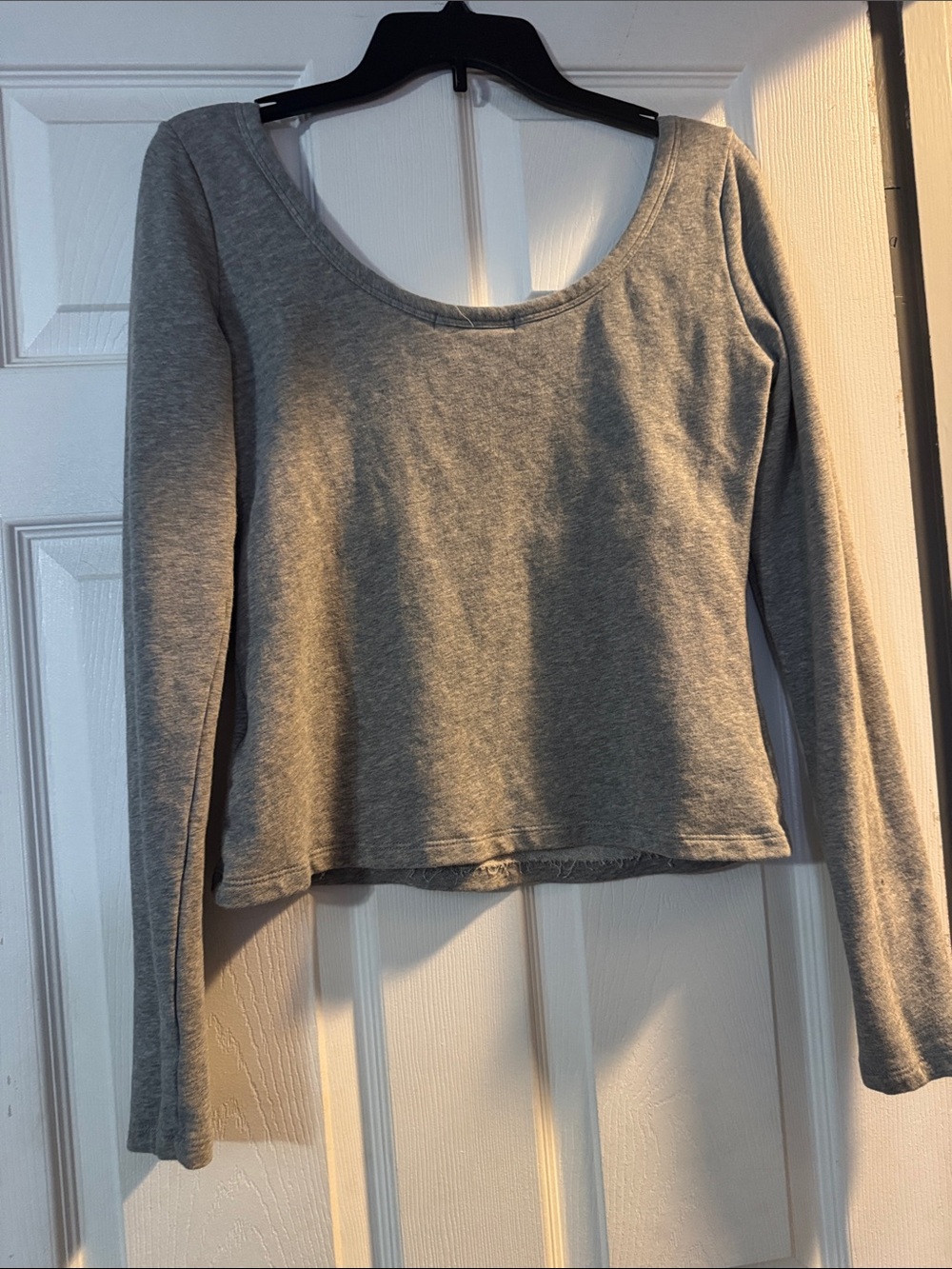 6397 Ballet Top Heather Grey - Picture 6 of 8